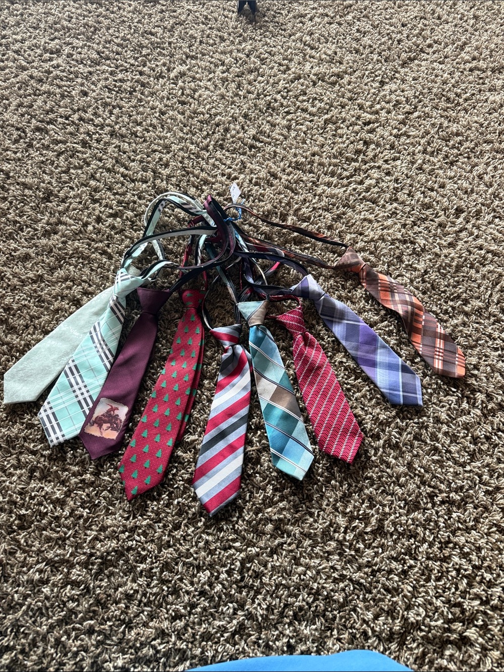 Kids's Assorted Patterned Necktie Set - Mixed Colors